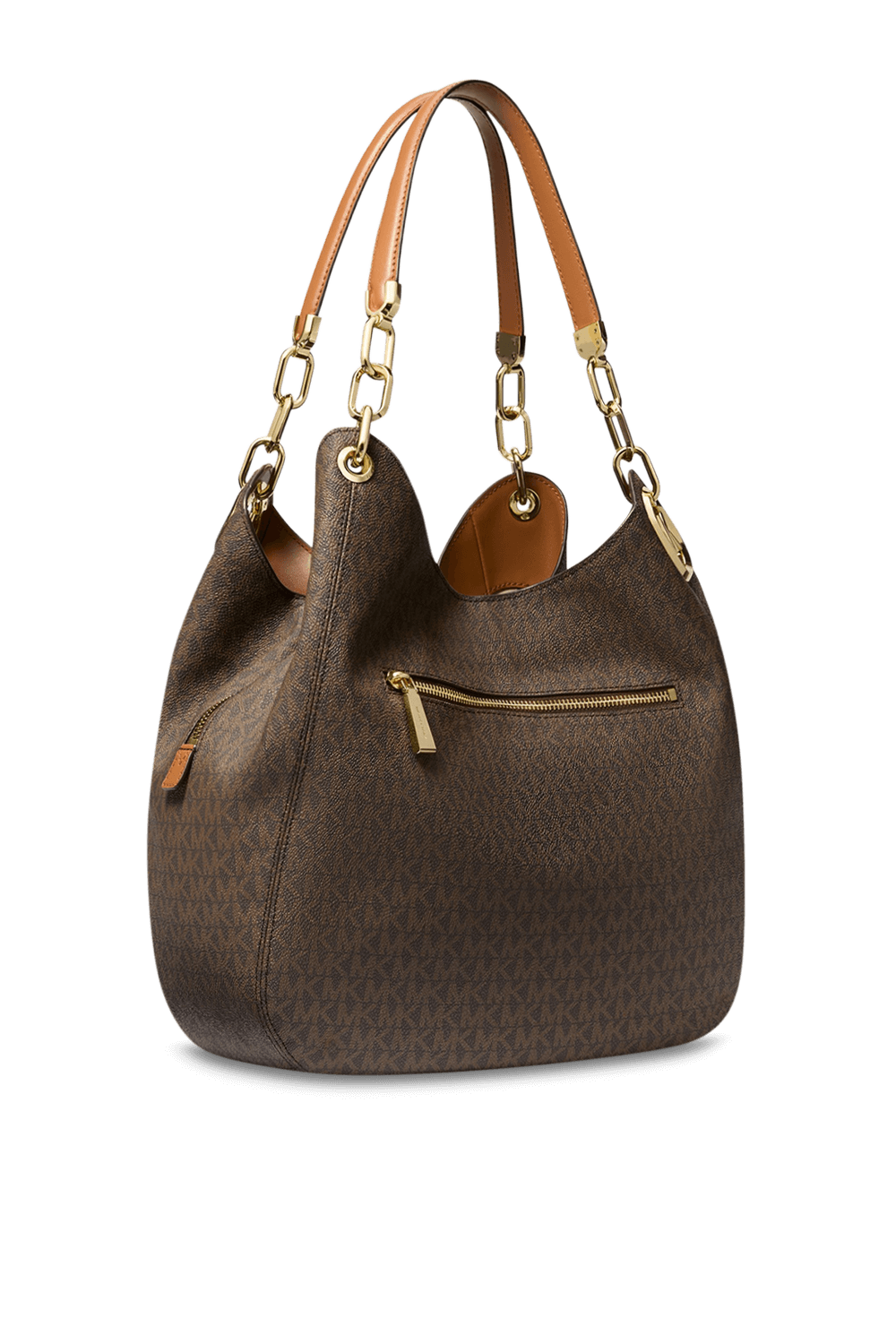 תמונה אחורית של תיק כתף לילי לארג'