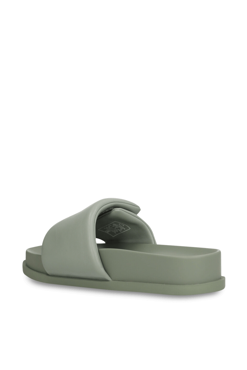 תמונה אחורית של כפכפי סליידס