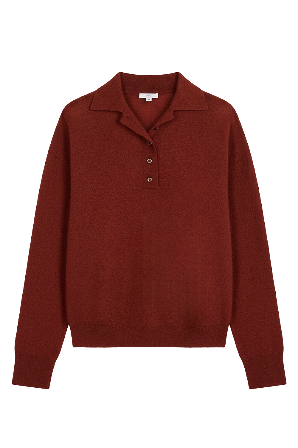 תמונה קידמית של חולצת פולו סריג