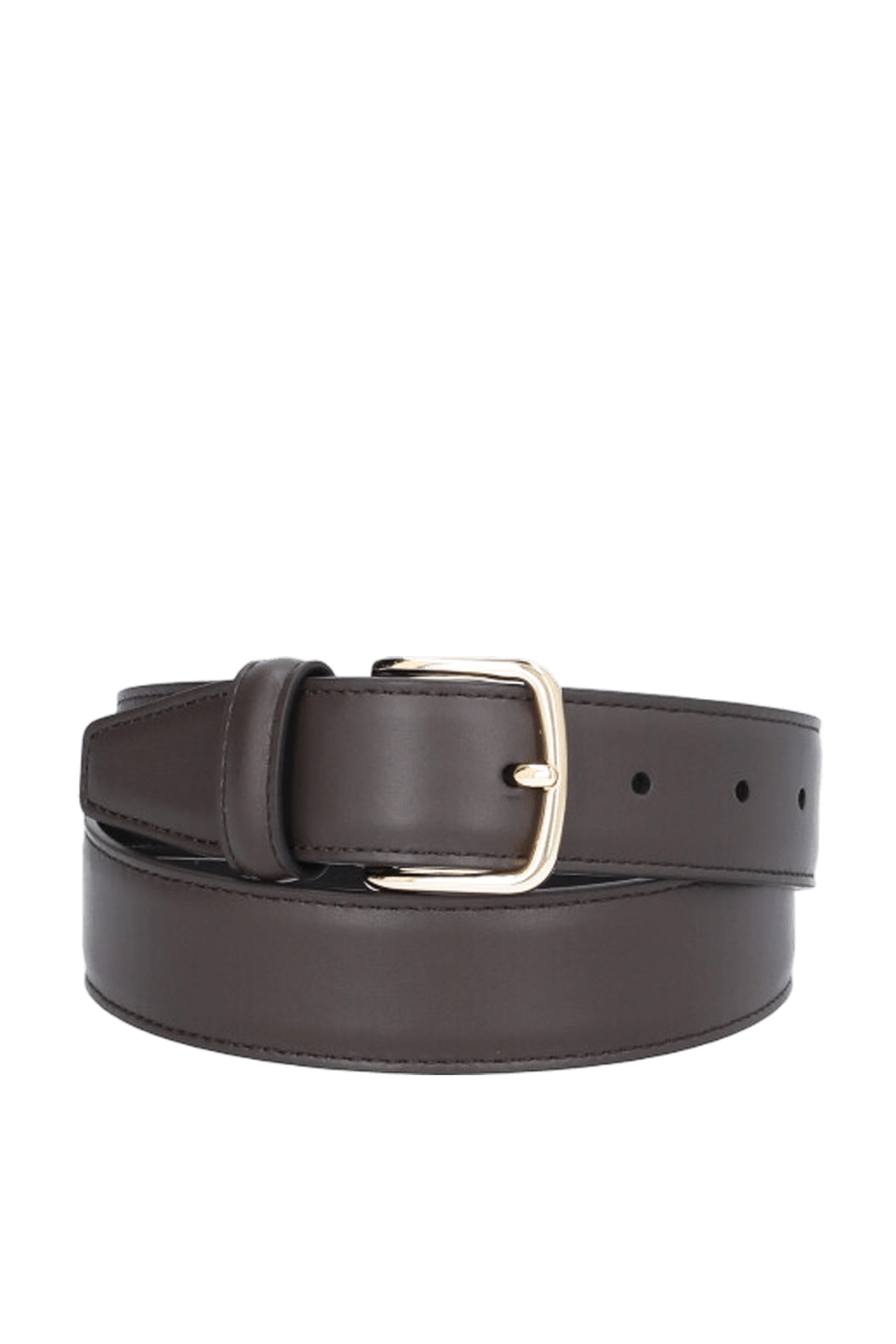 תמונה קידמית של חגורת עור