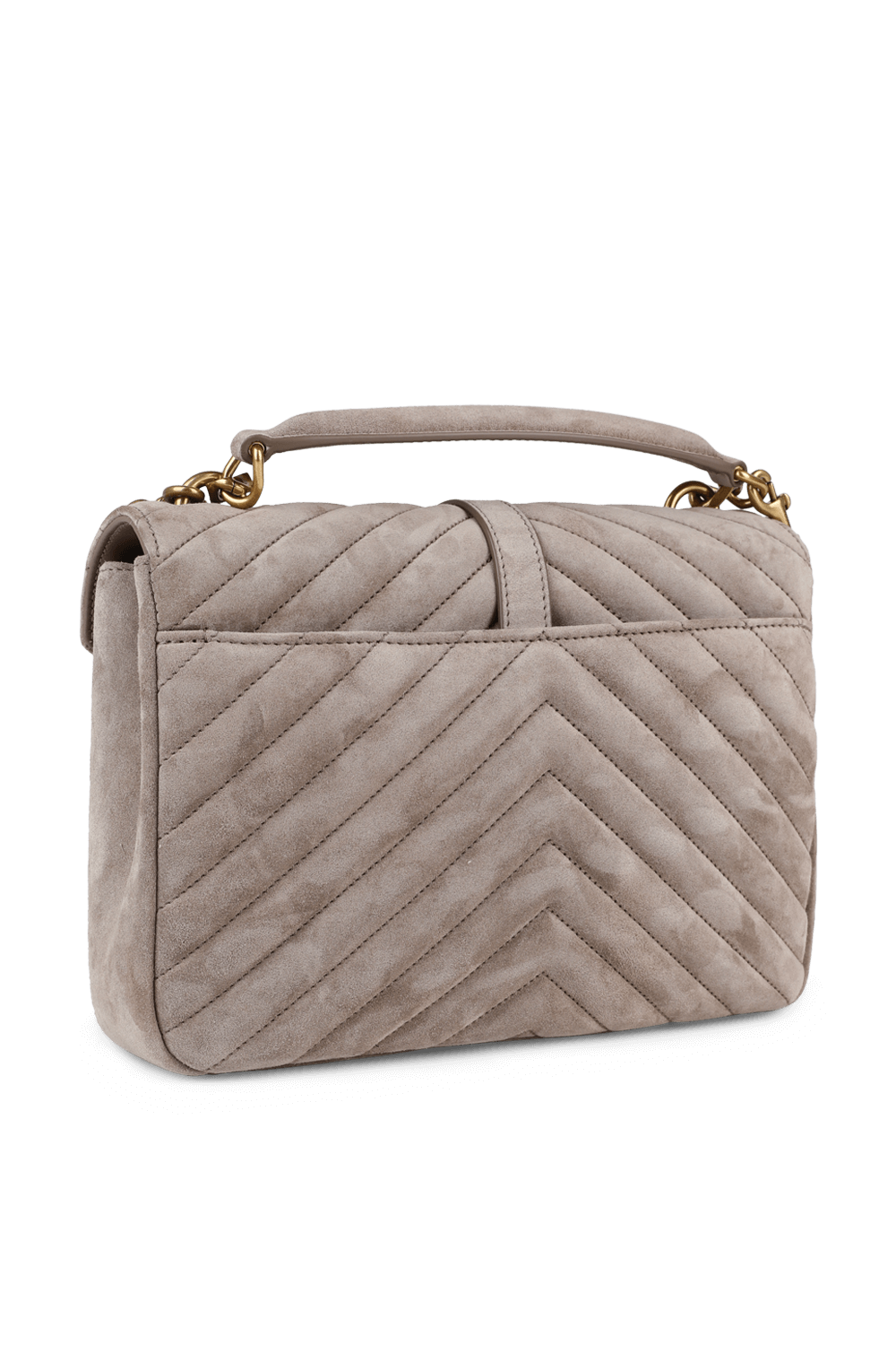 תמונה אחורית של תיק מעטפה מעור הפוך