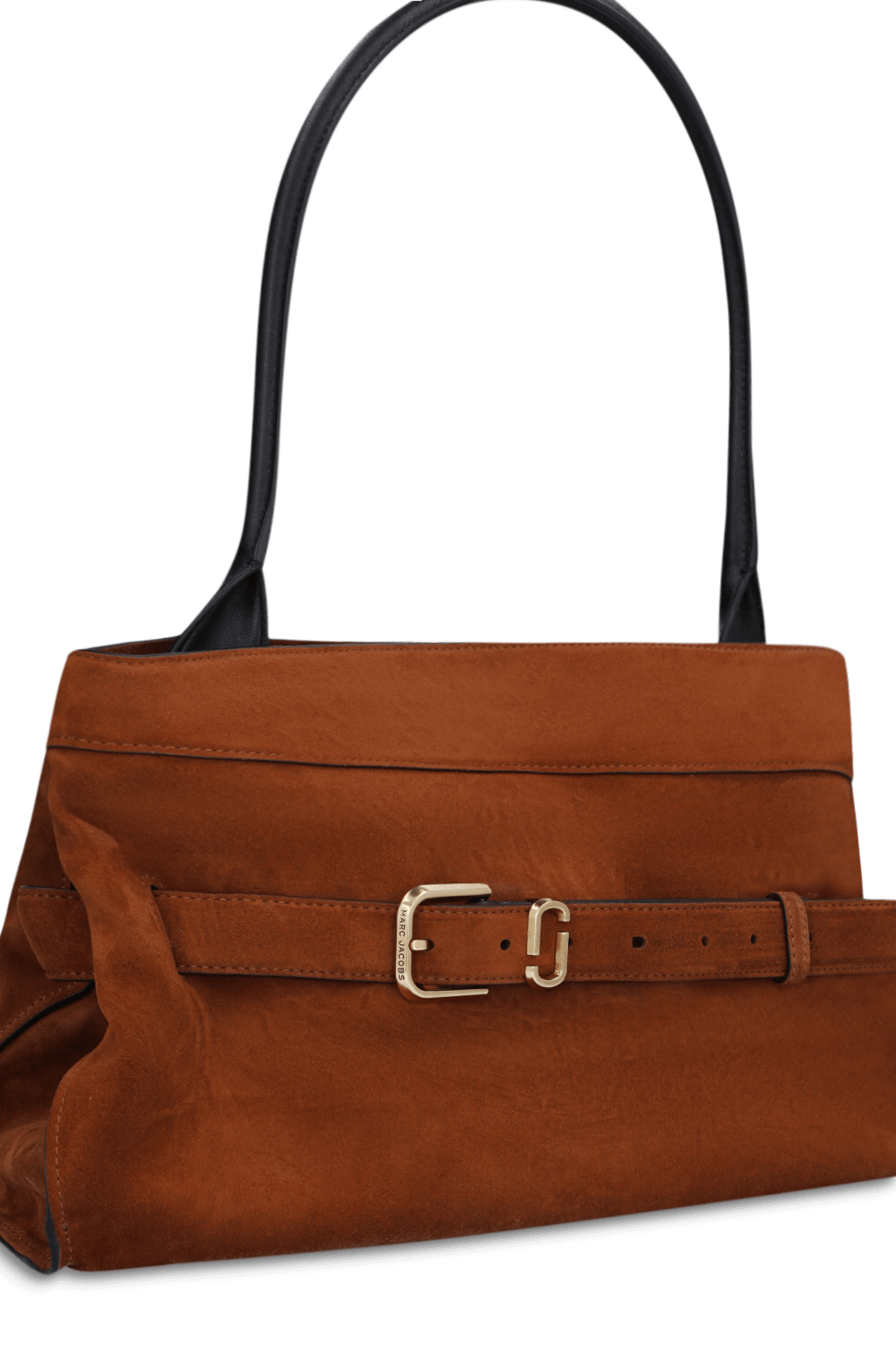 תמונת תקריב של תיק כתף דקוטה זמש