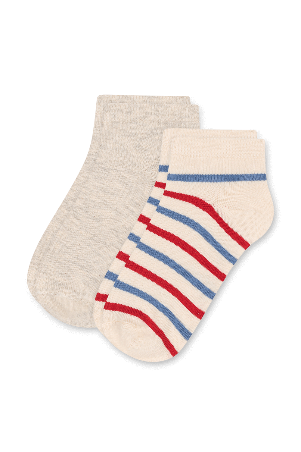 תמונה קידמית של שני זוגות גרביים - גילאי 3-12 שנים