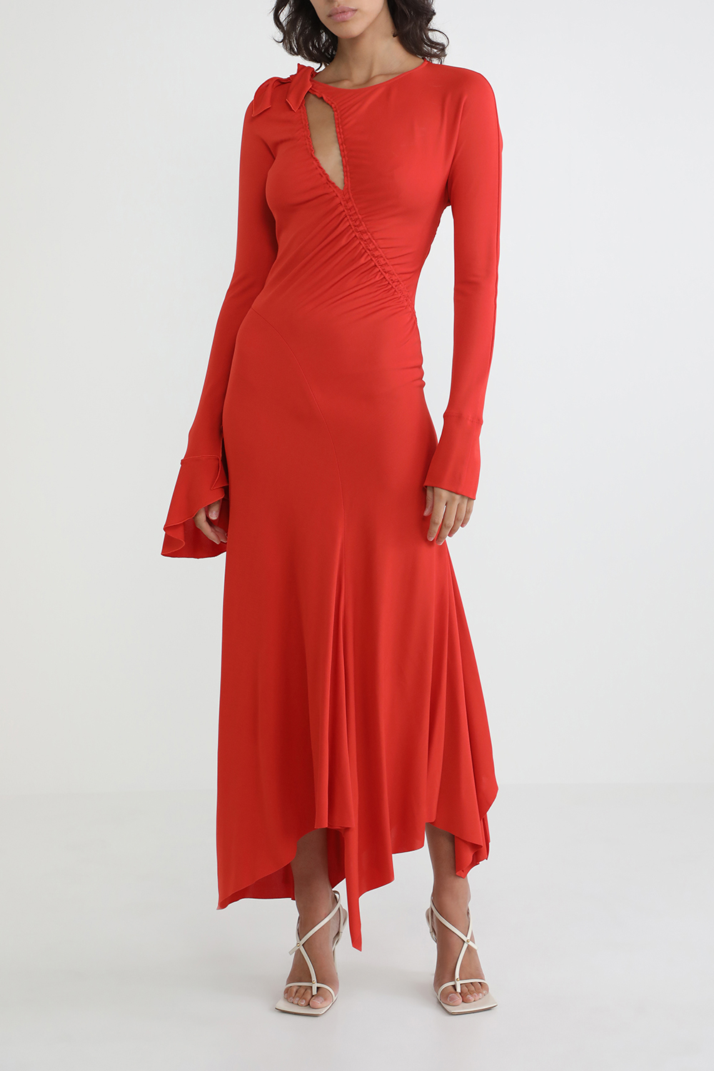 תמונת דוגמן קידמית של שמלת מידי