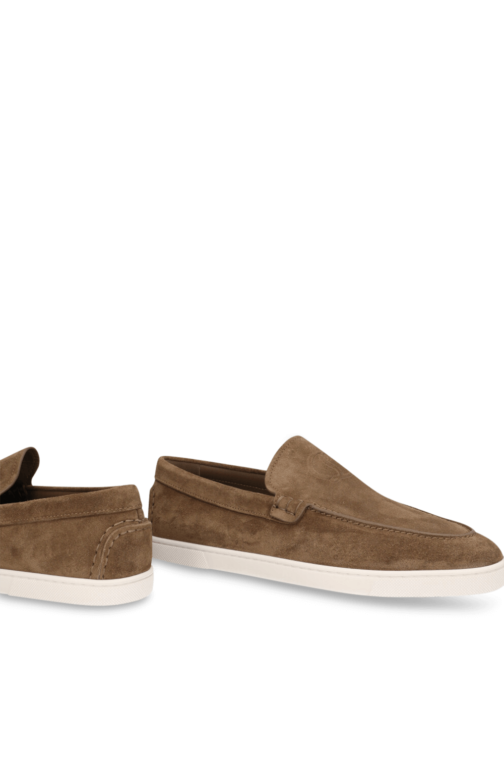 תמונת תקריב של נעלי מוקסינים