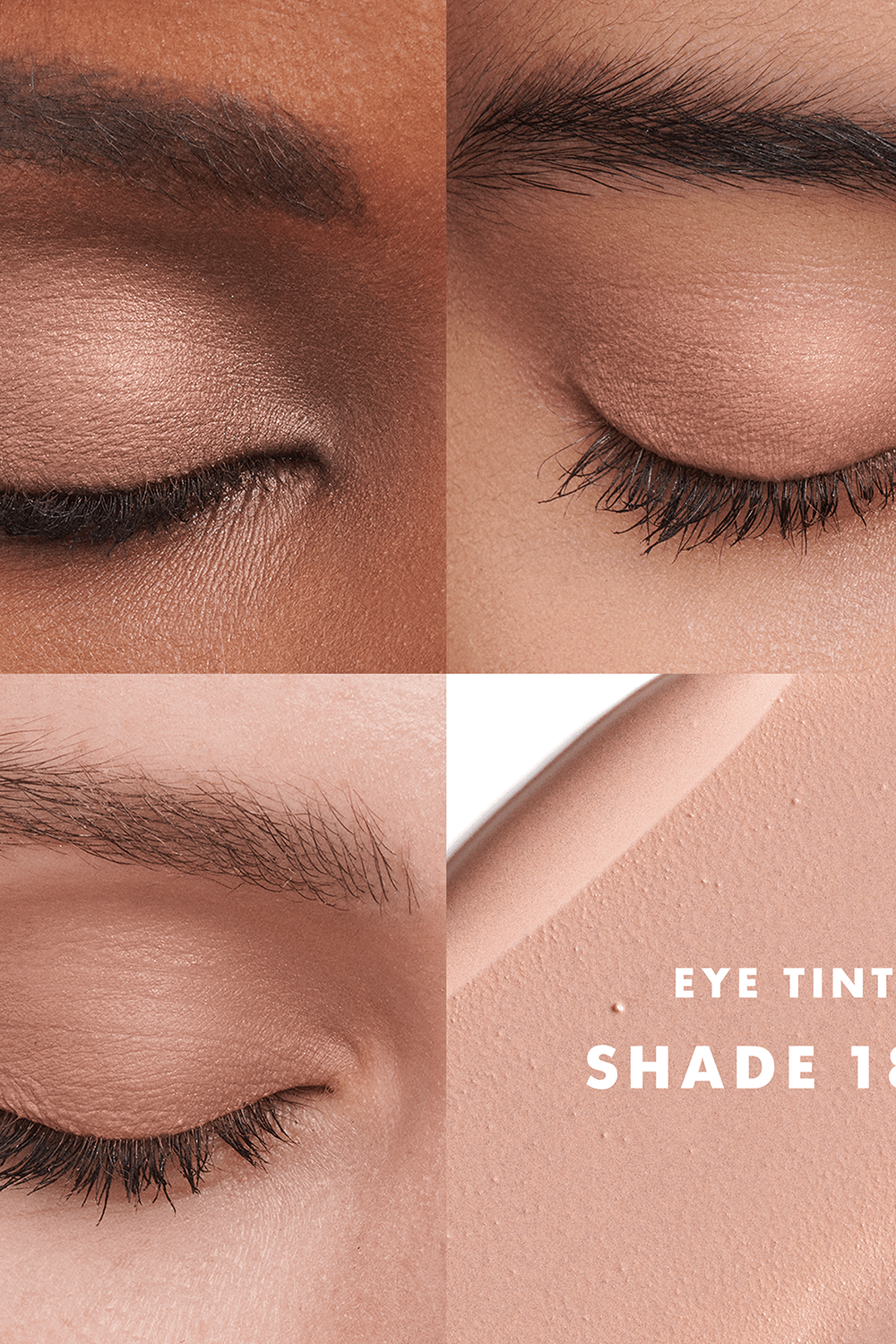 תמונת תקריב של צללית עיניים איי טינט למראה זוהר 18