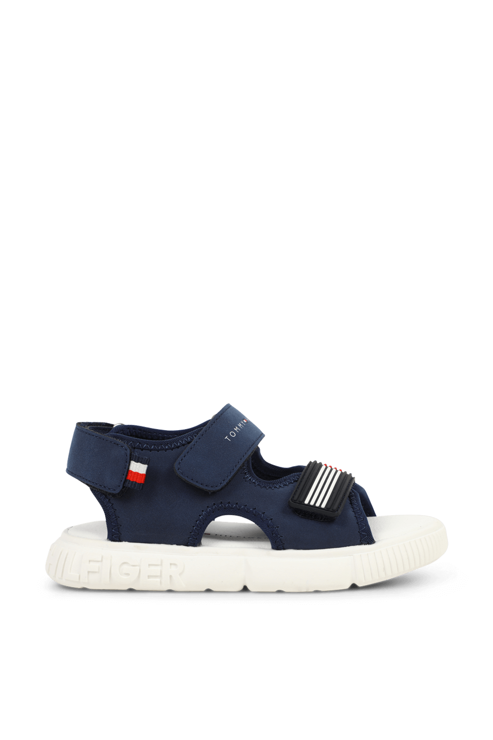 תמונה קידמית של מידות 28-34 סנדלי שורש כחולים