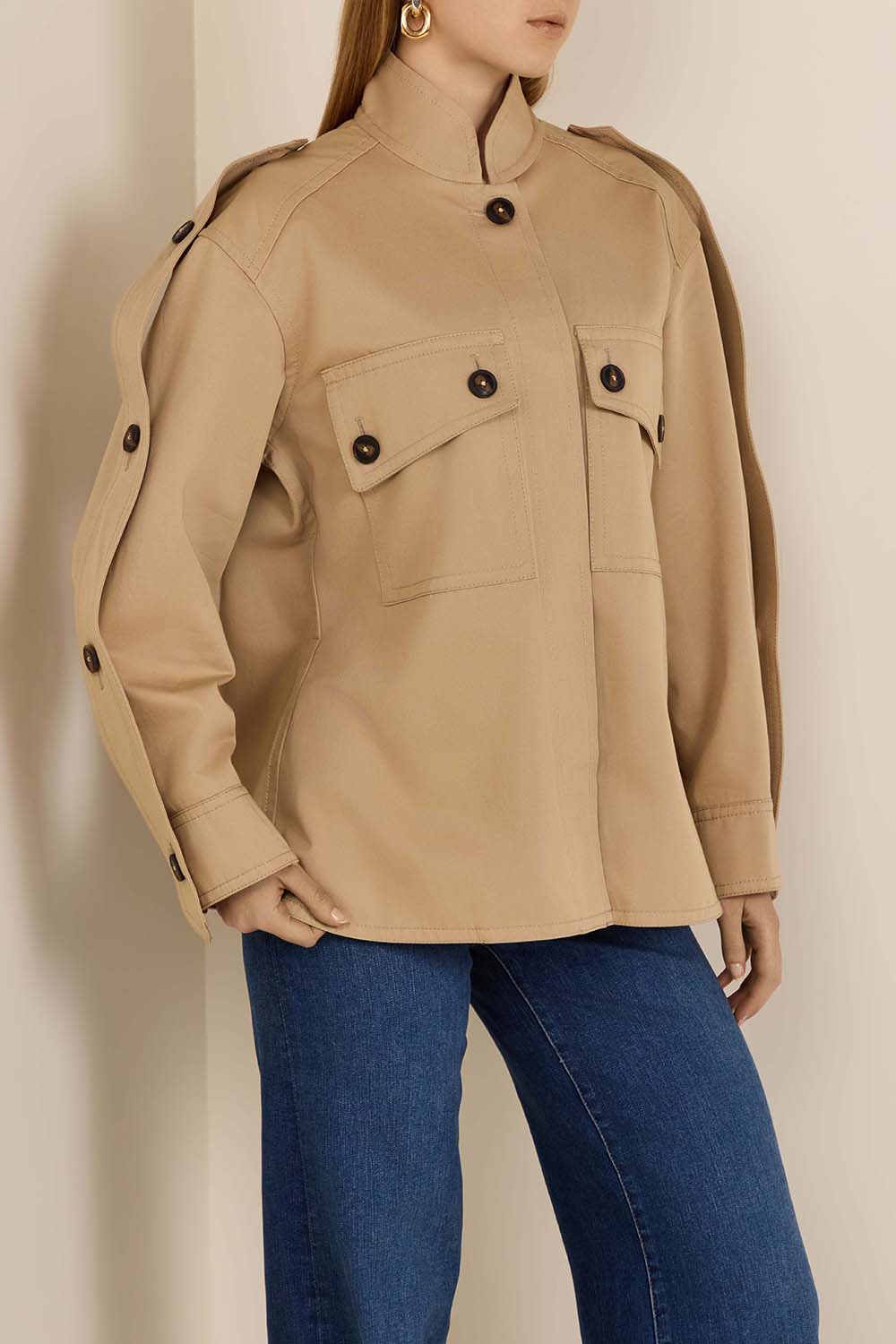 תמונת דוגמן קידמית של ז'קט קרגו