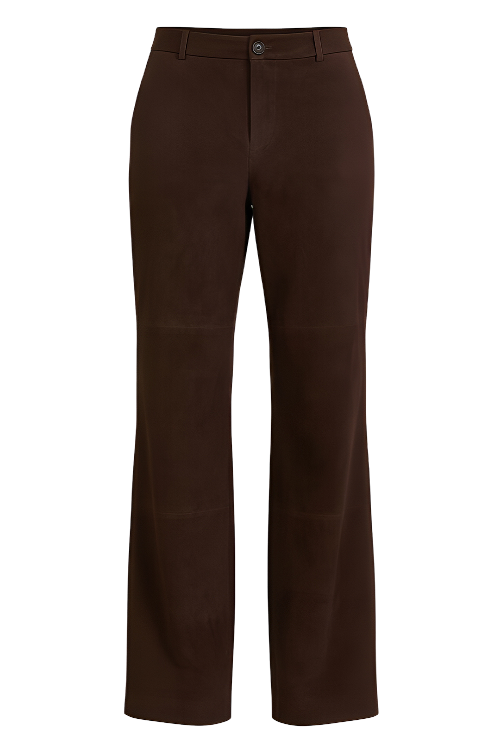 תמונה קידמית של מכנסי זמש