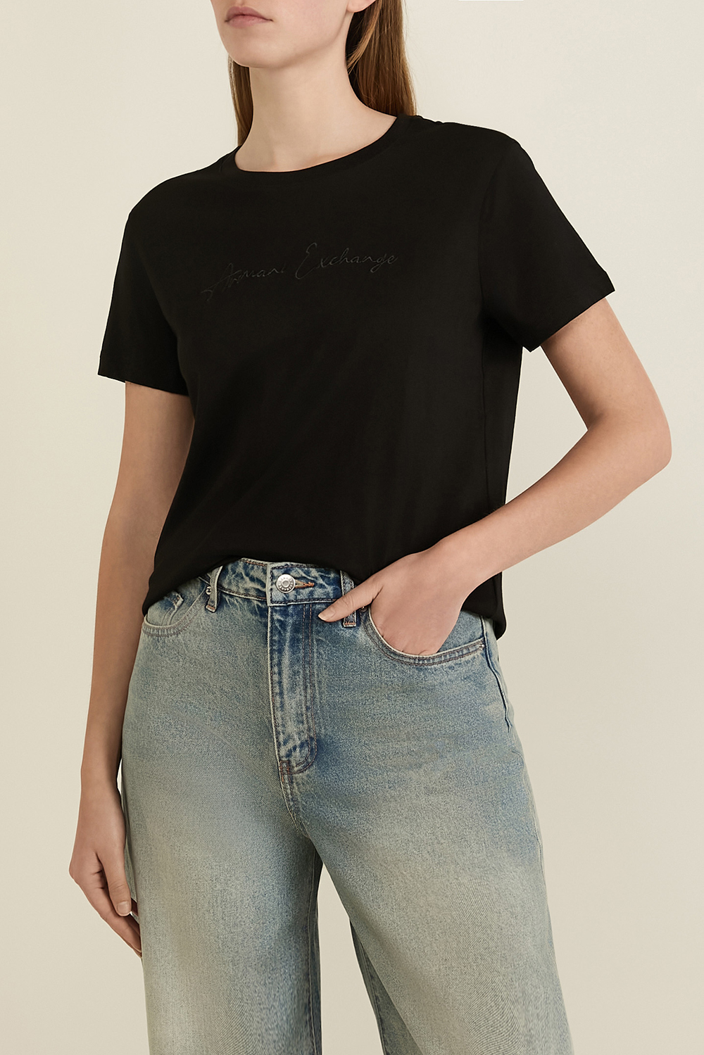 תמונת דוגמן קידמית של חולצת טי