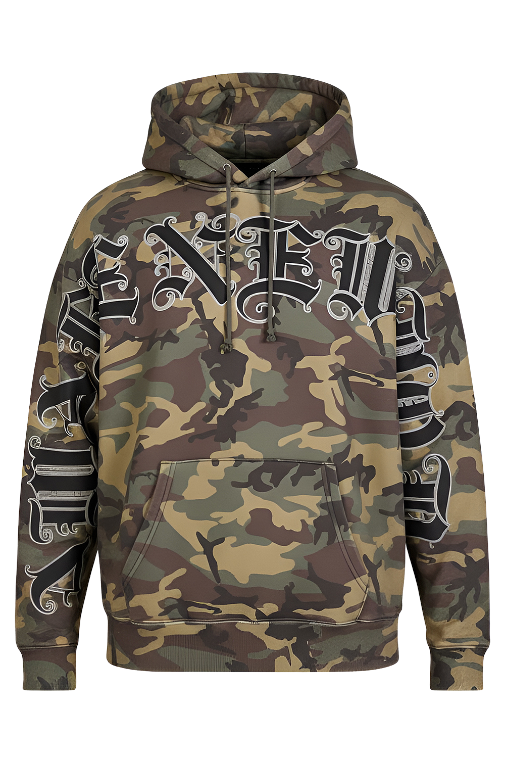 תמונה קידמית של סווטשירט קפוצ'ון