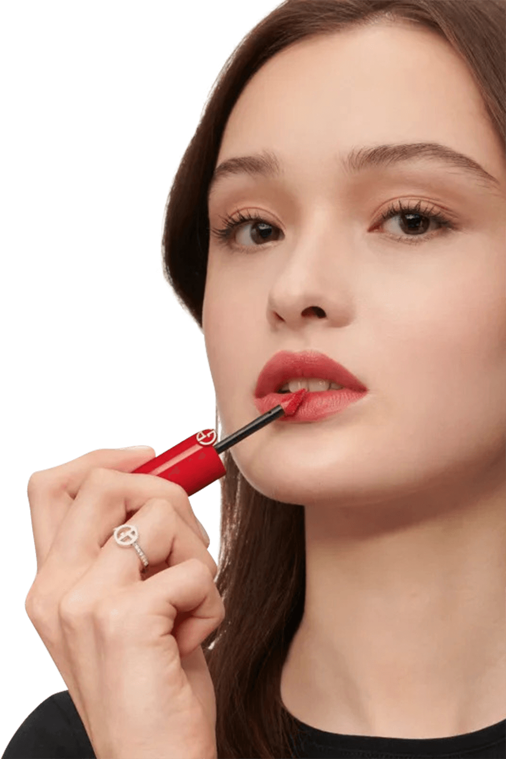 תמונת פנים של שפתון נוזלי עמיד ליפ מאסטרו בגימור סאטן 17