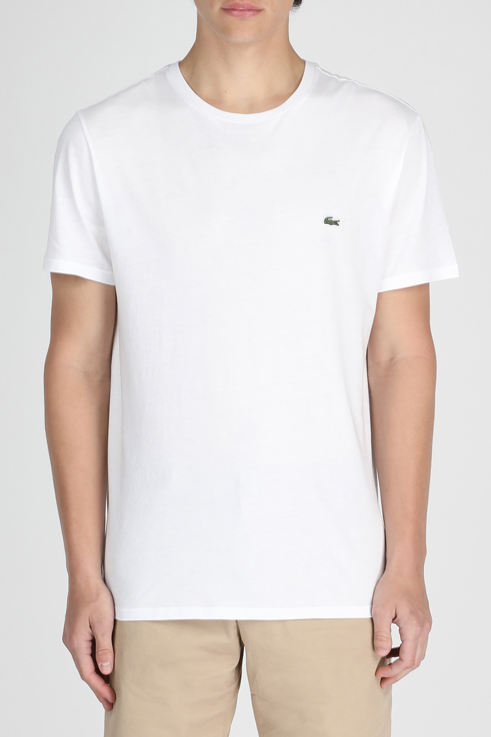 lacoste white tees