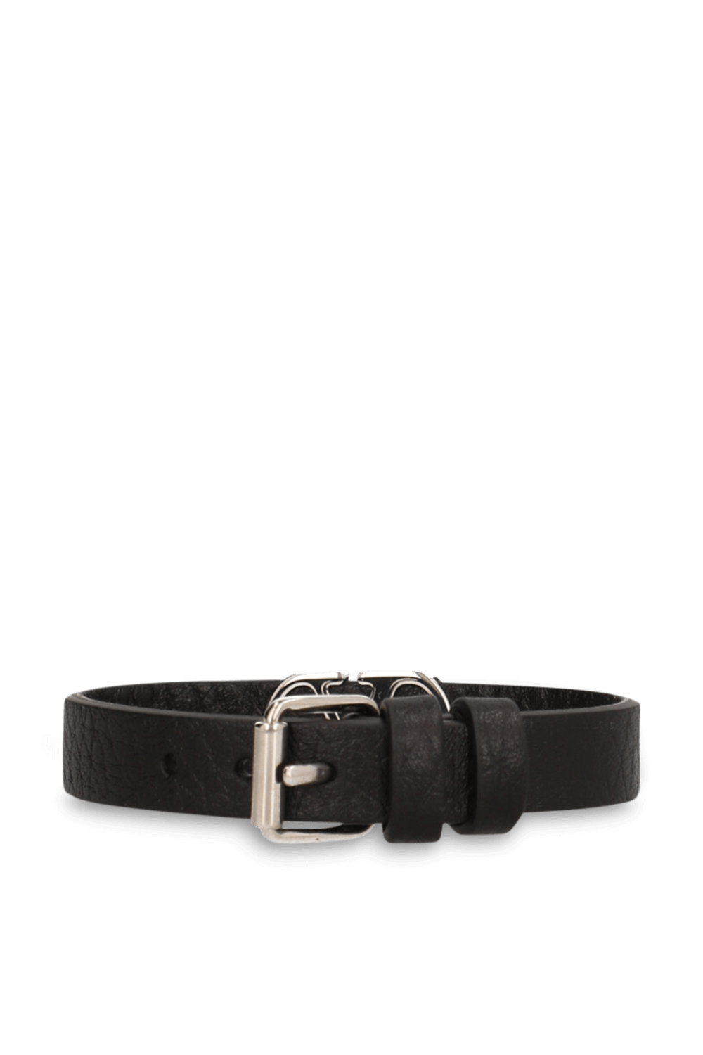 תמונה אחורית של צמיד עור