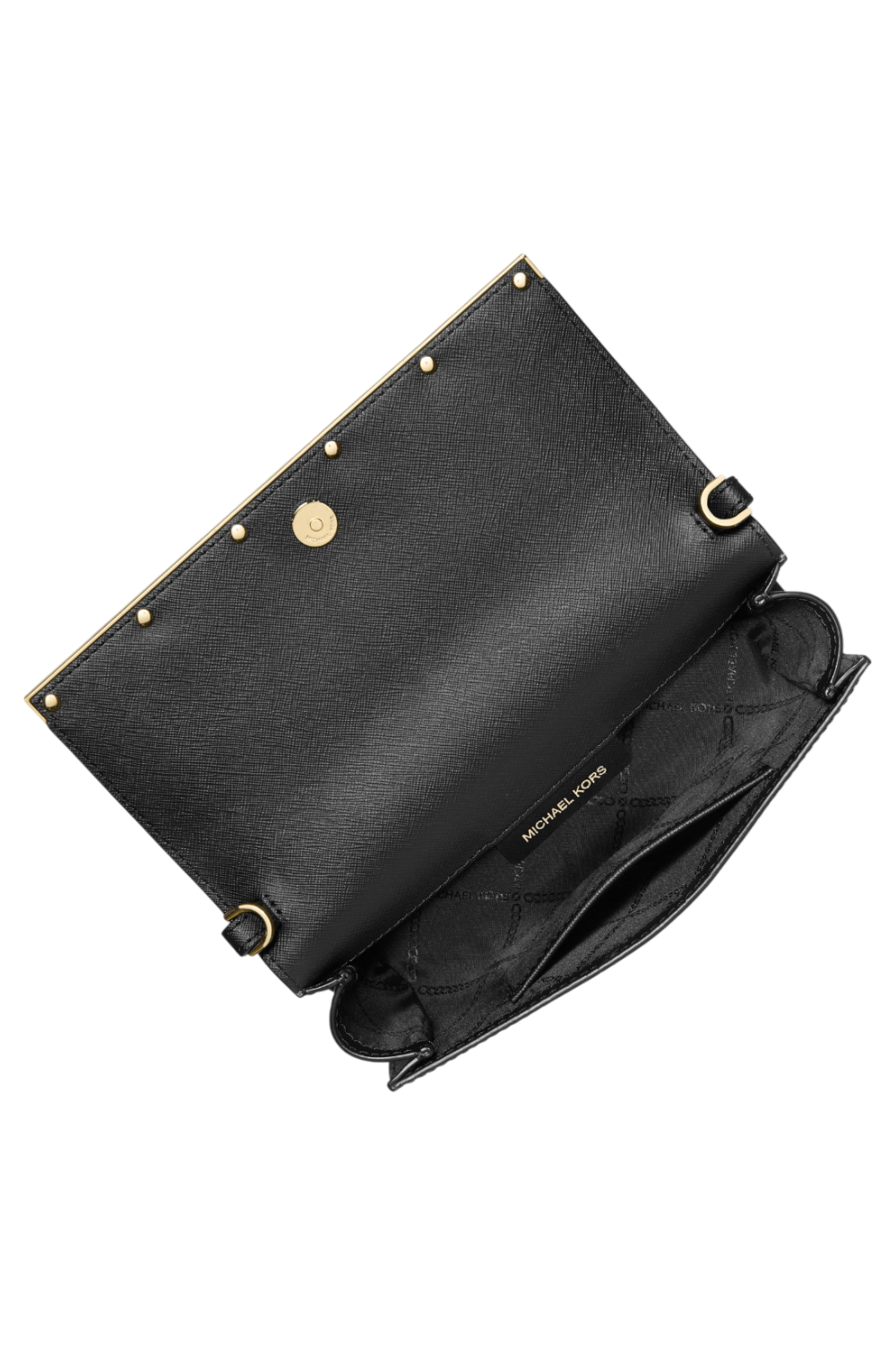 תמונת תקריב של תיק קלאץ' מונה לארג'