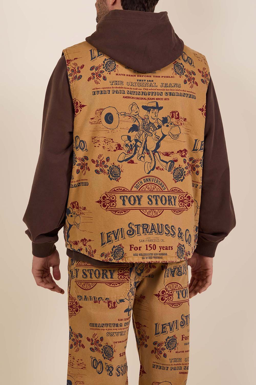 תמונת דוגמן אחורית של ליוויס X צעצוע של סיפור וסט