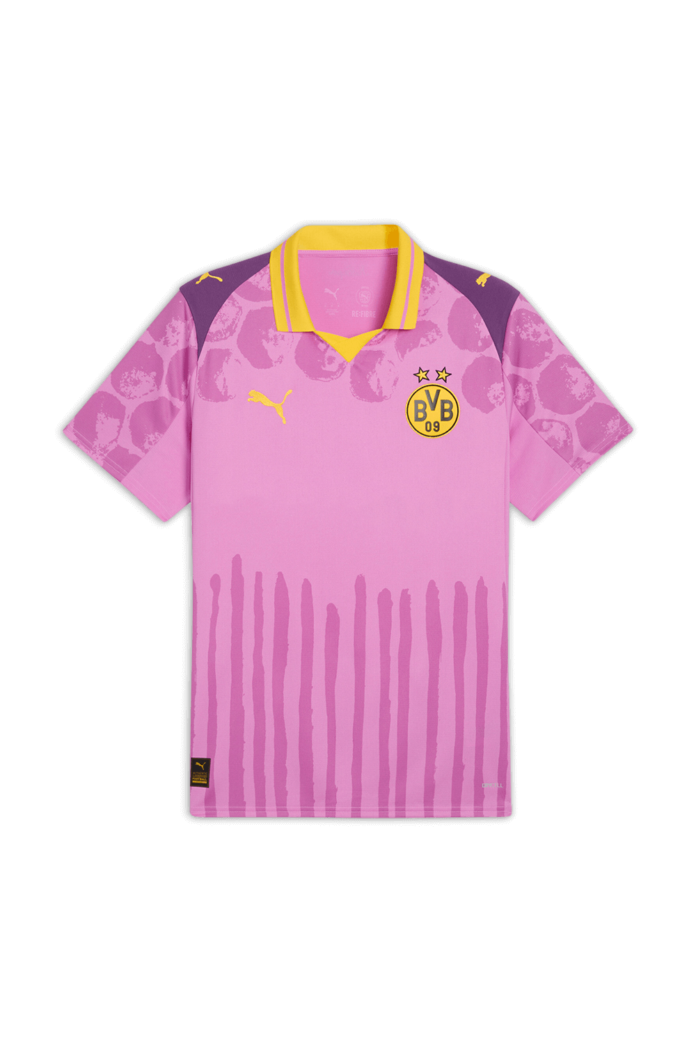 תמונה קידמית של חולצת ספורט קידסופר × בורוסיה דורטמונד