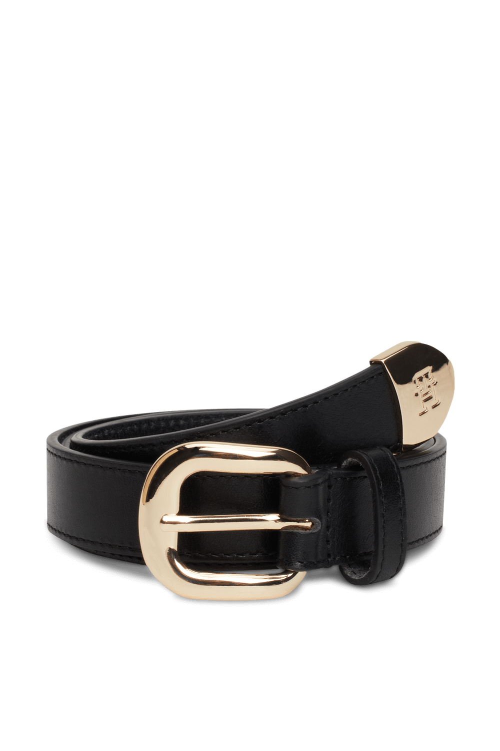 תמונה קידמית של חגורת עור