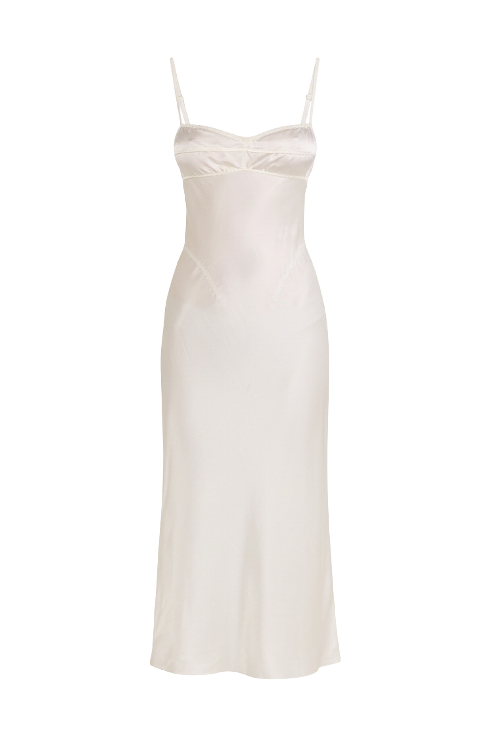 תמונה קידמית של שמלת מקסי