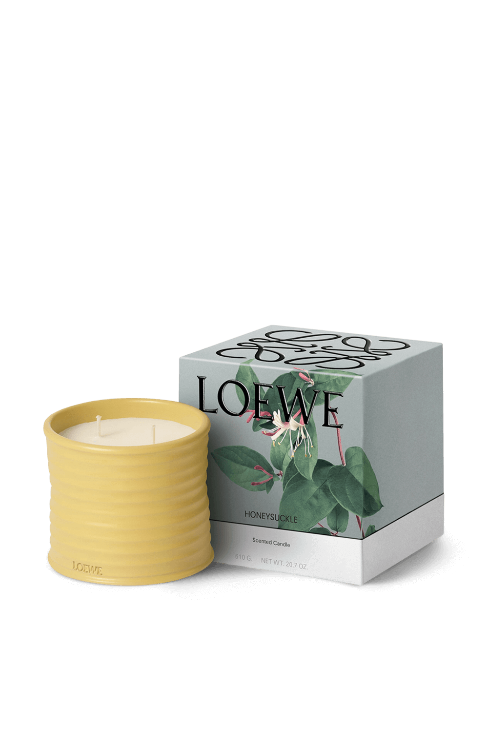 תמונה אחורית של LOEWE Honeysuckle Medium Scented Candle