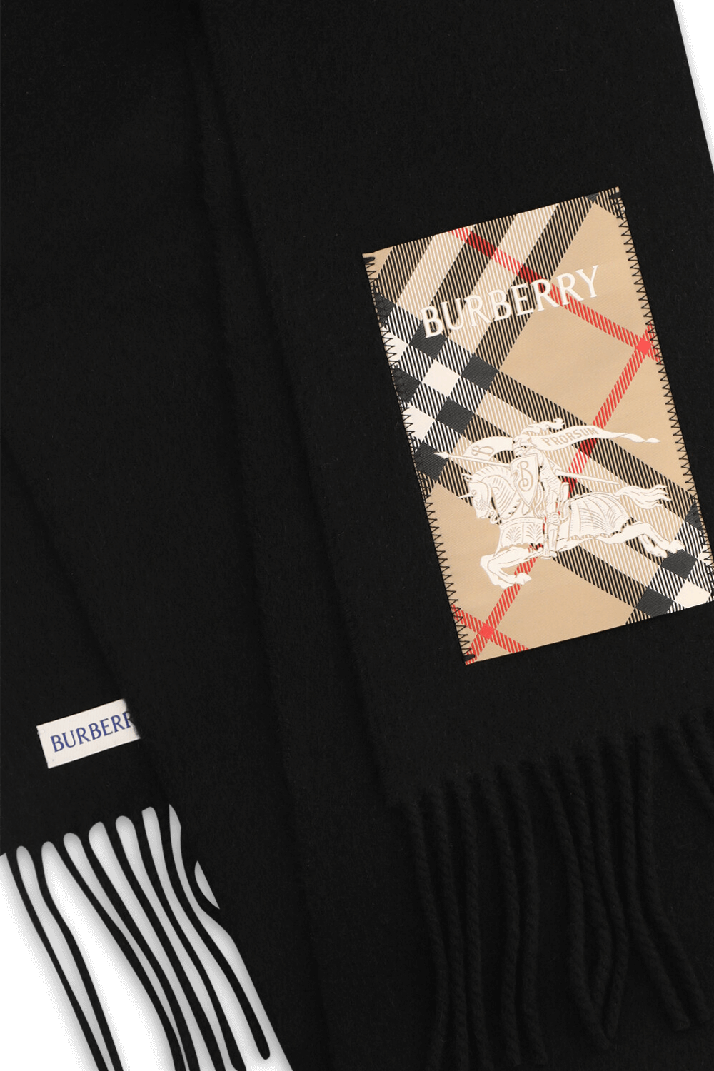 תמונה אחורית של צעיף קשמיר