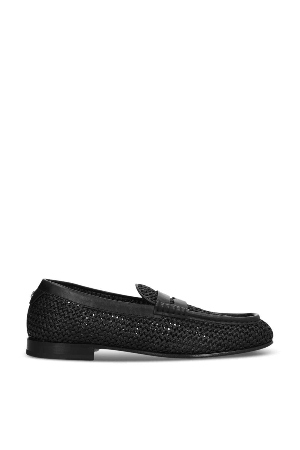 תמונה קידמית של נעלי מוקסינים רפיה