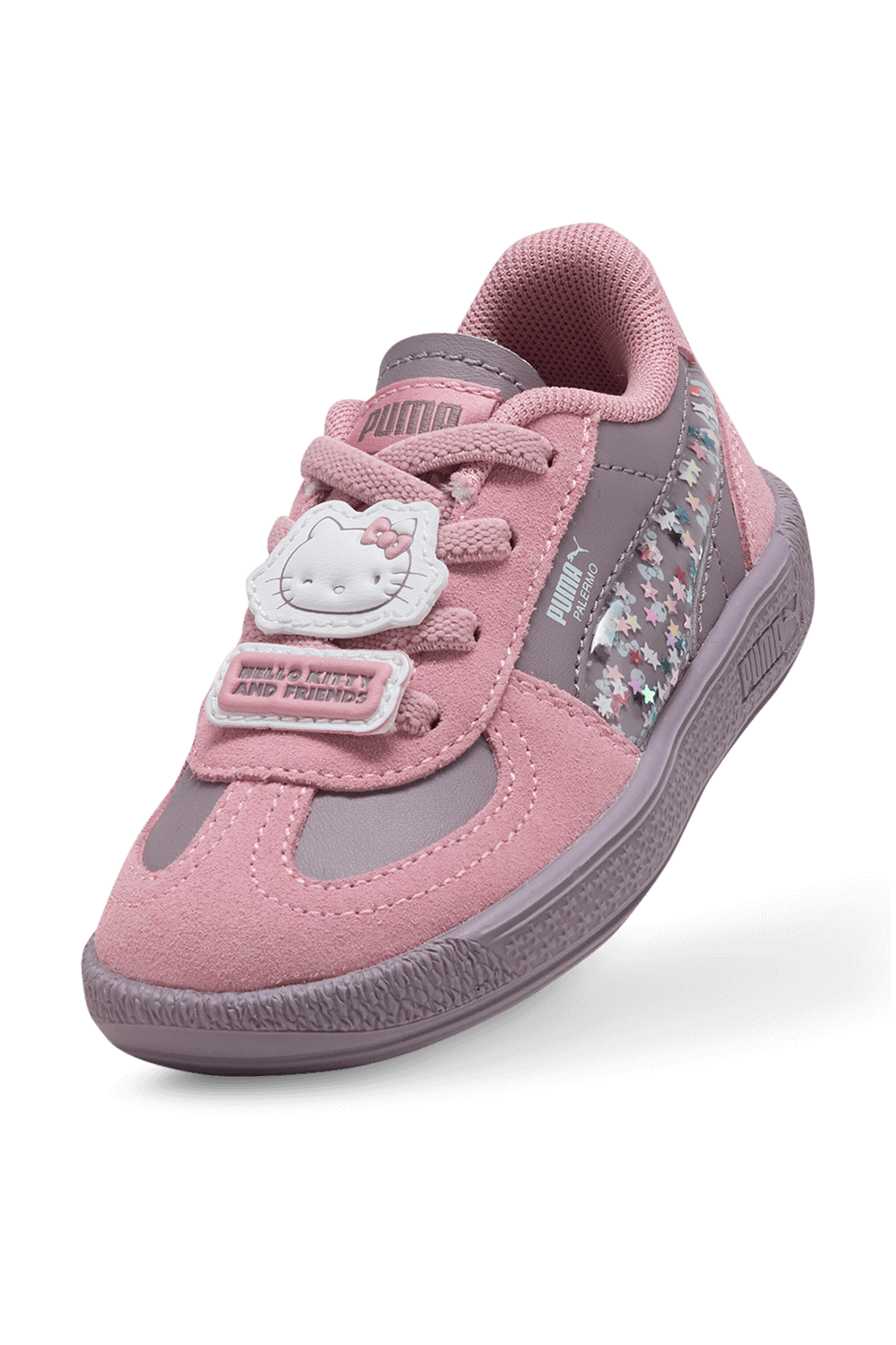 תמונת תקריב של פומה X הלו קיטי נעלי סניקרס פאלרמו - מידות 19-27