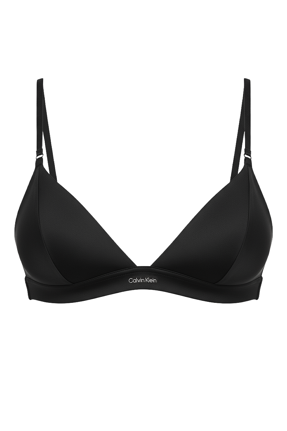 תמונה קידמית של חזיית משולשים סאטן