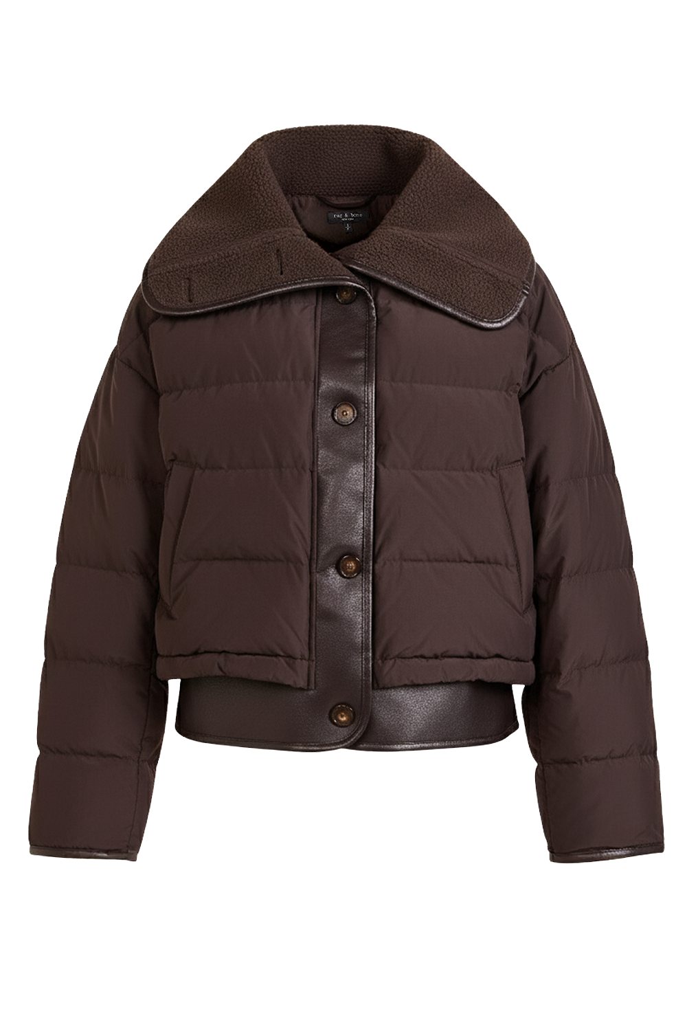 תמונה קידמית של מעיל פוך