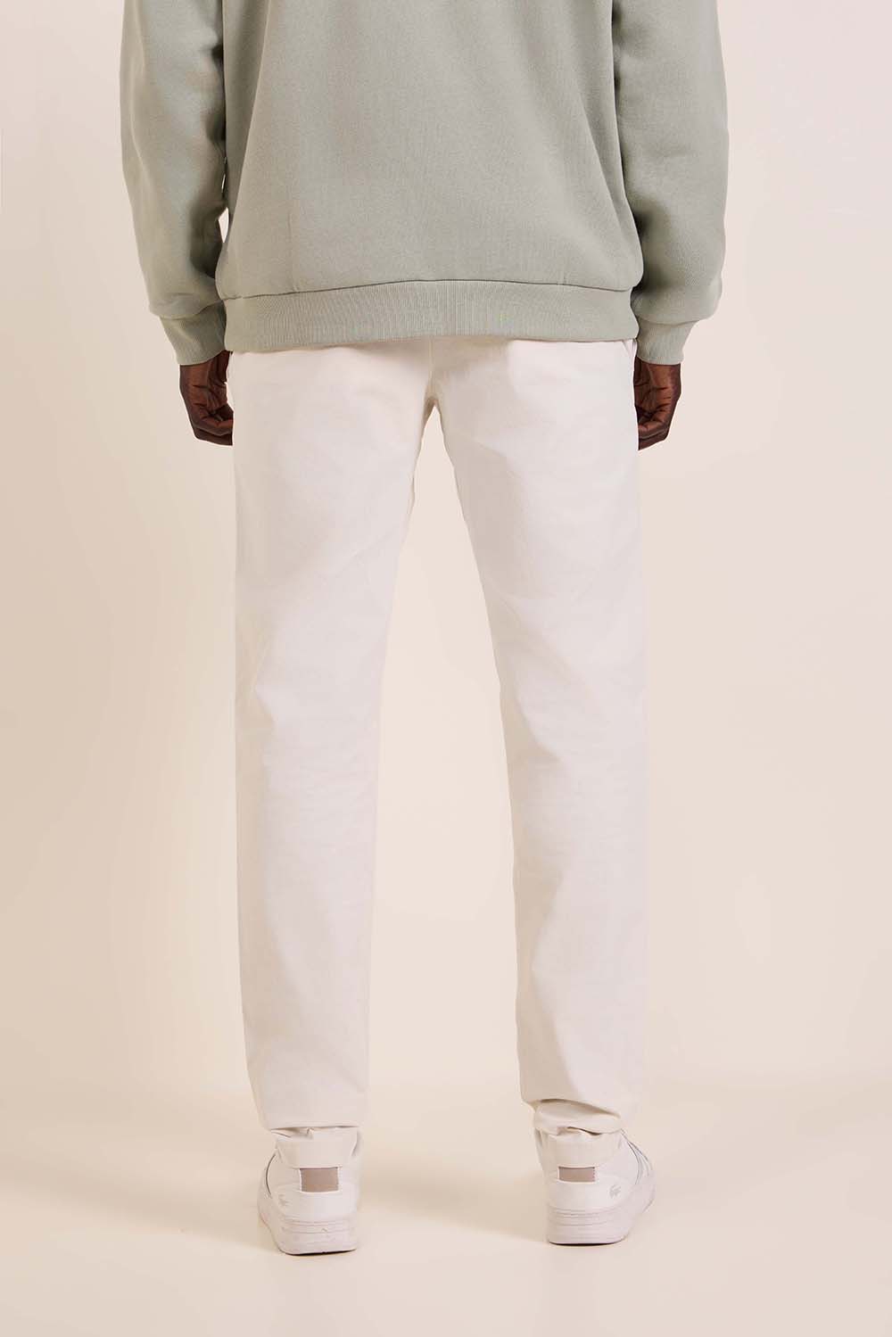 תמונת דוגמן אחורית של ABC Slim-Fit Trouser 34L Stretch Cotton VersaTwill