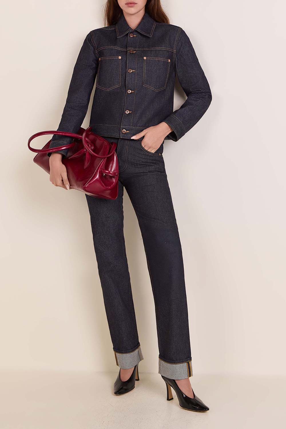 תמונת דוגמן קידמית של תיק כתף טוריסימו