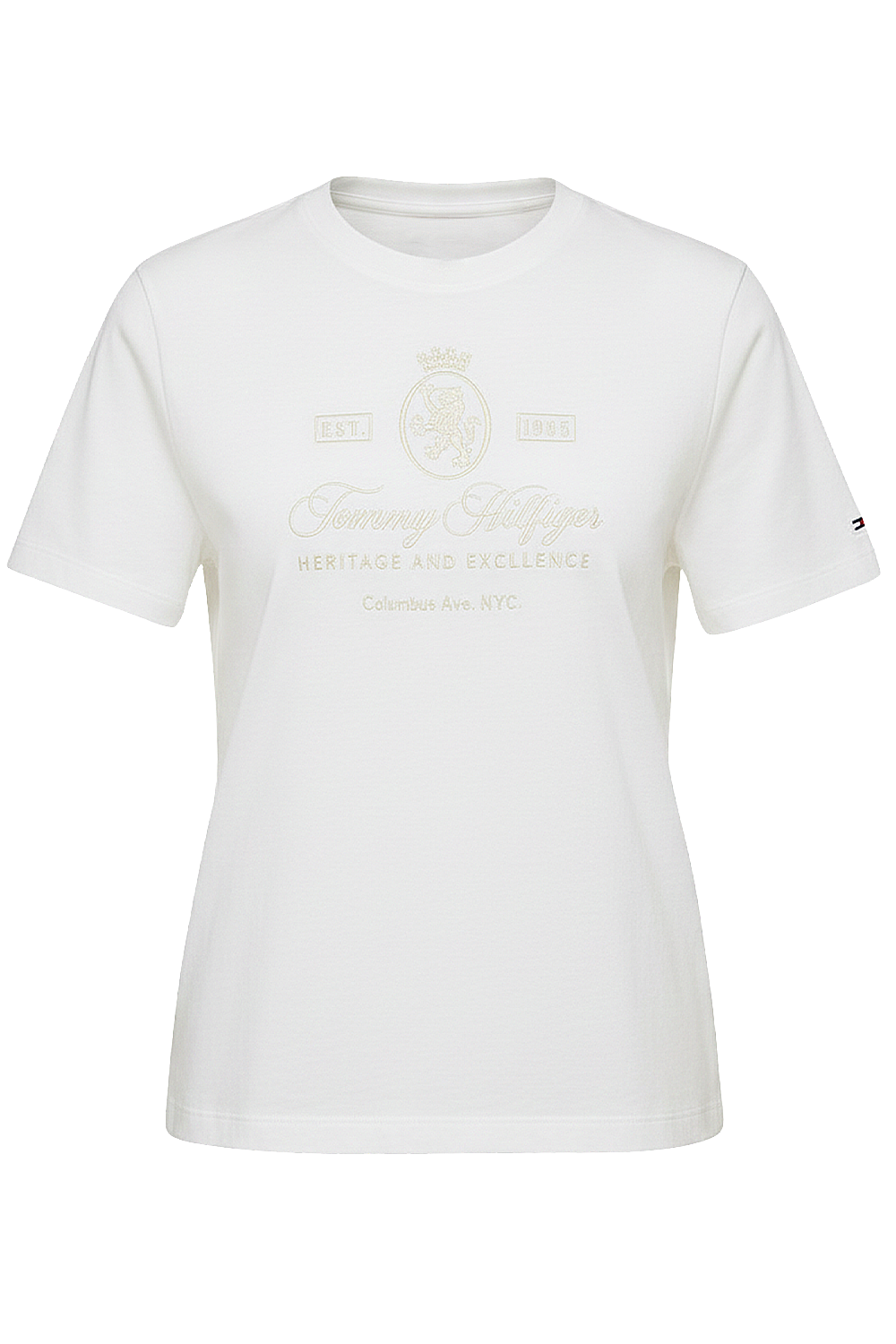 תמונה קידמית של חולצת טי אוברסייז