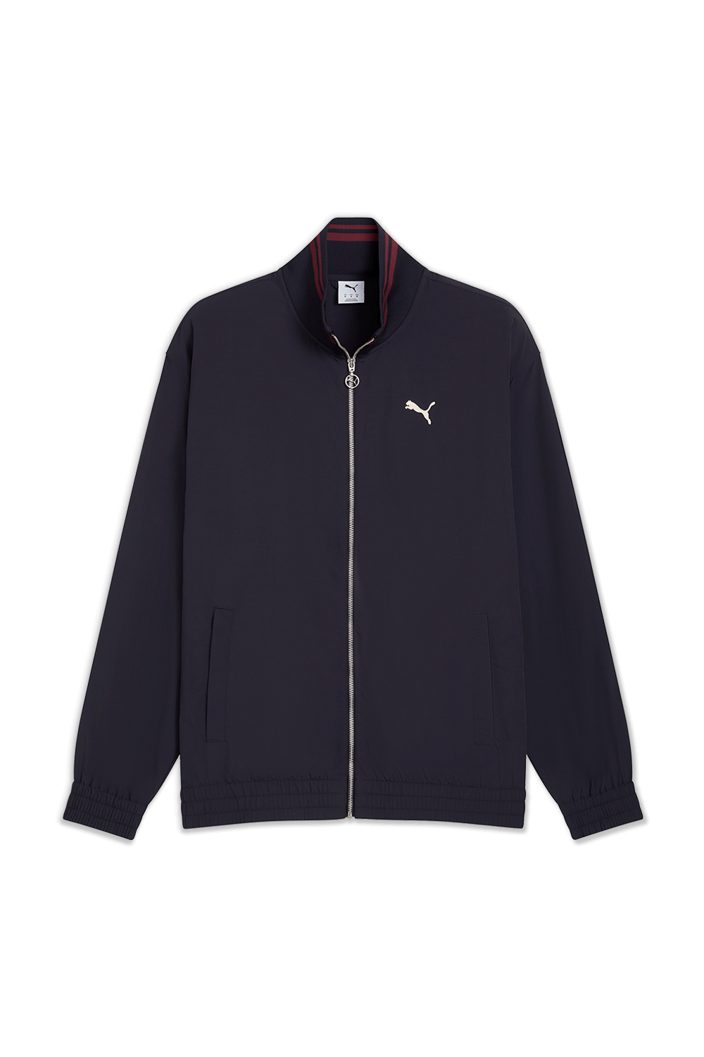 תמונה קידמית של ז'קט בגזרה משוחררת