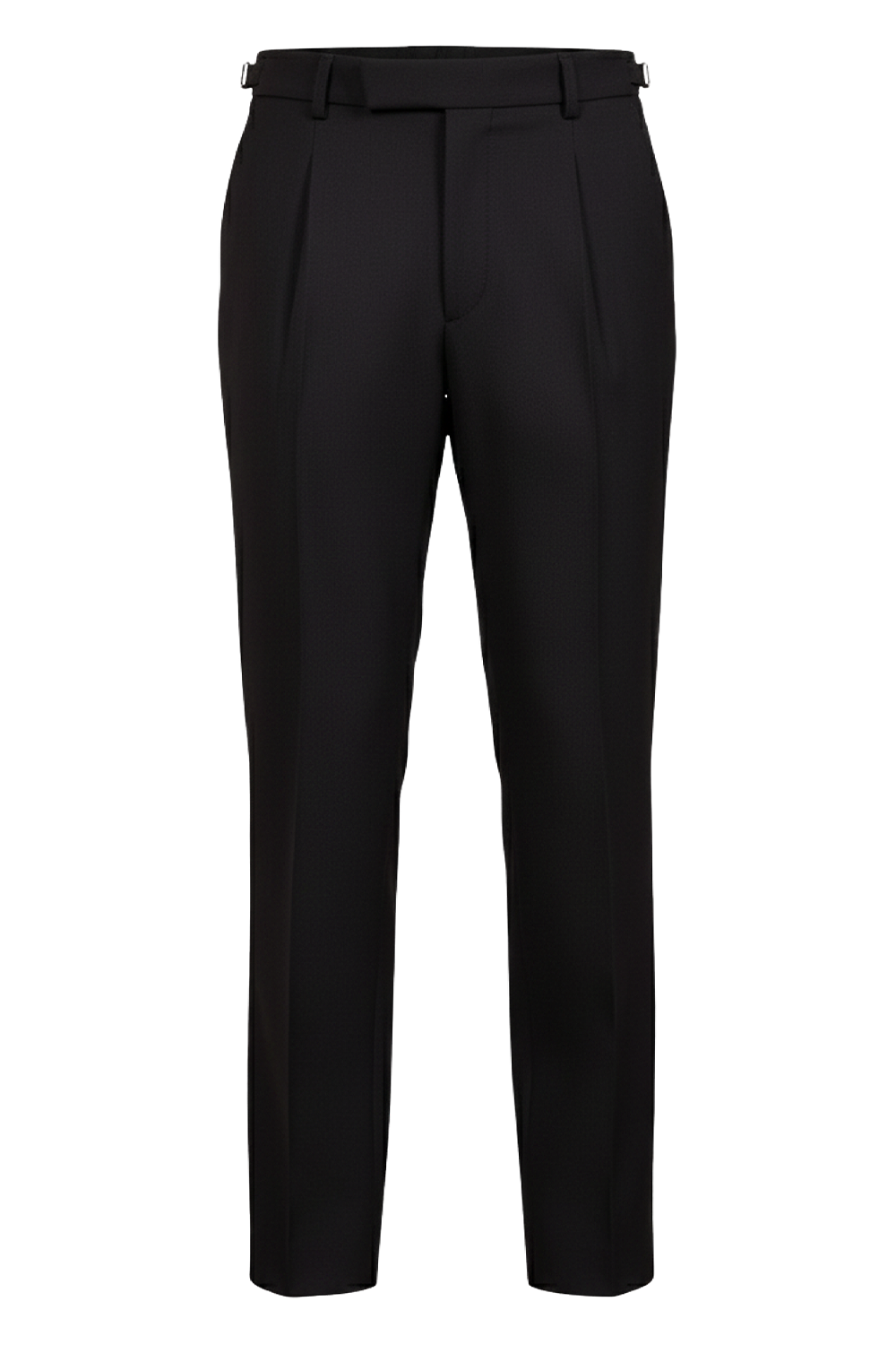 תמונה קידמית של מכנסיים מחויטים