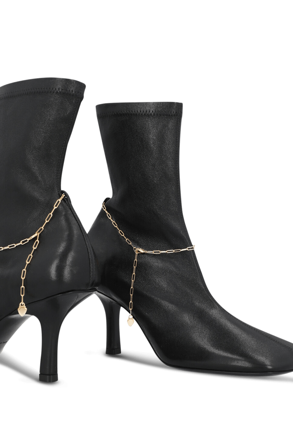 תמונת תקריב של מגפוני עקב