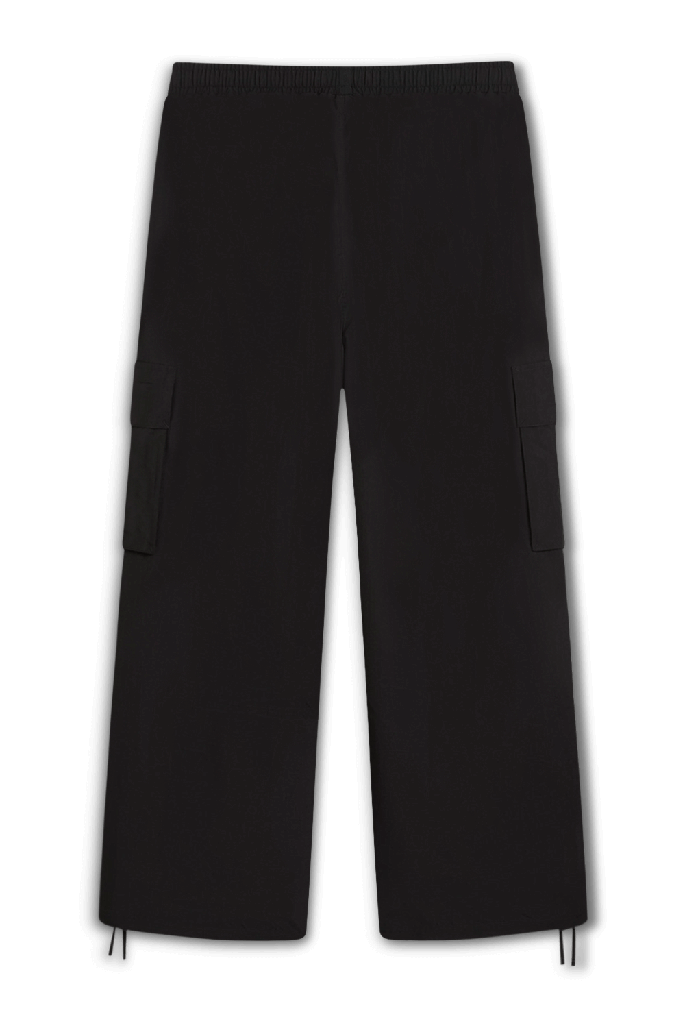 תמונה אחורית של מכנסי קרגו אוברסייז