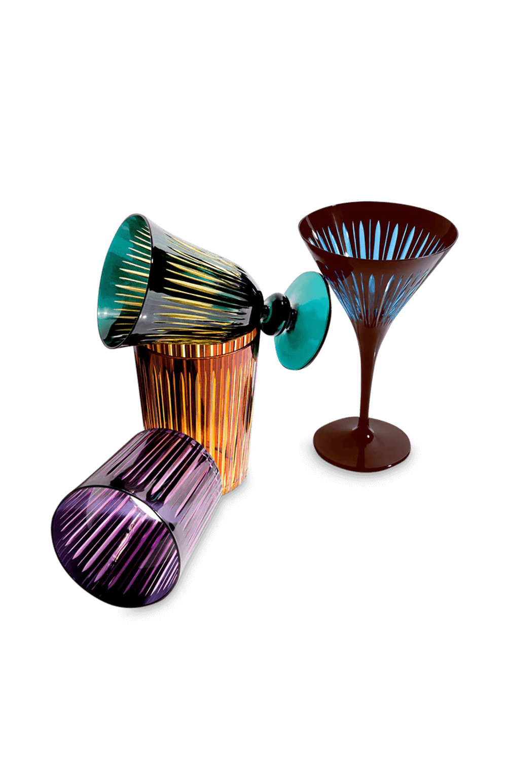 תמונה אחורית של PRISM DOF glass (S/4) - Assorted