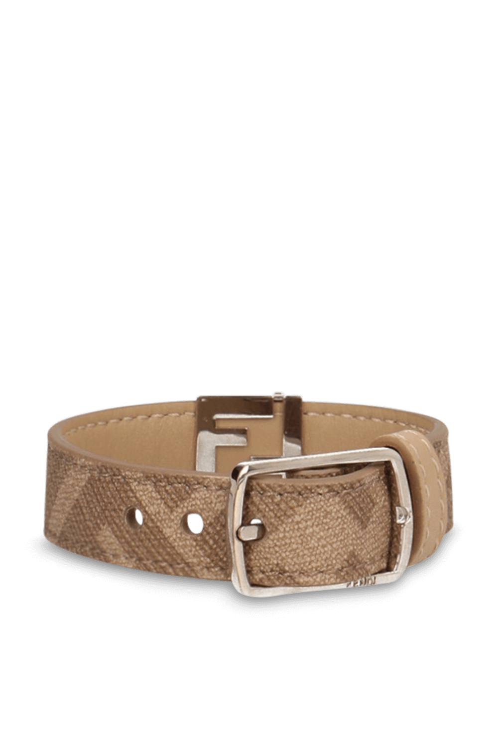 תמונה אחורית של צמיד עור