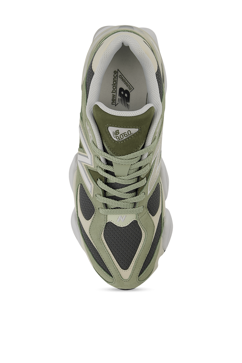 תמונת תקריב של נעלי סניקרס 9060