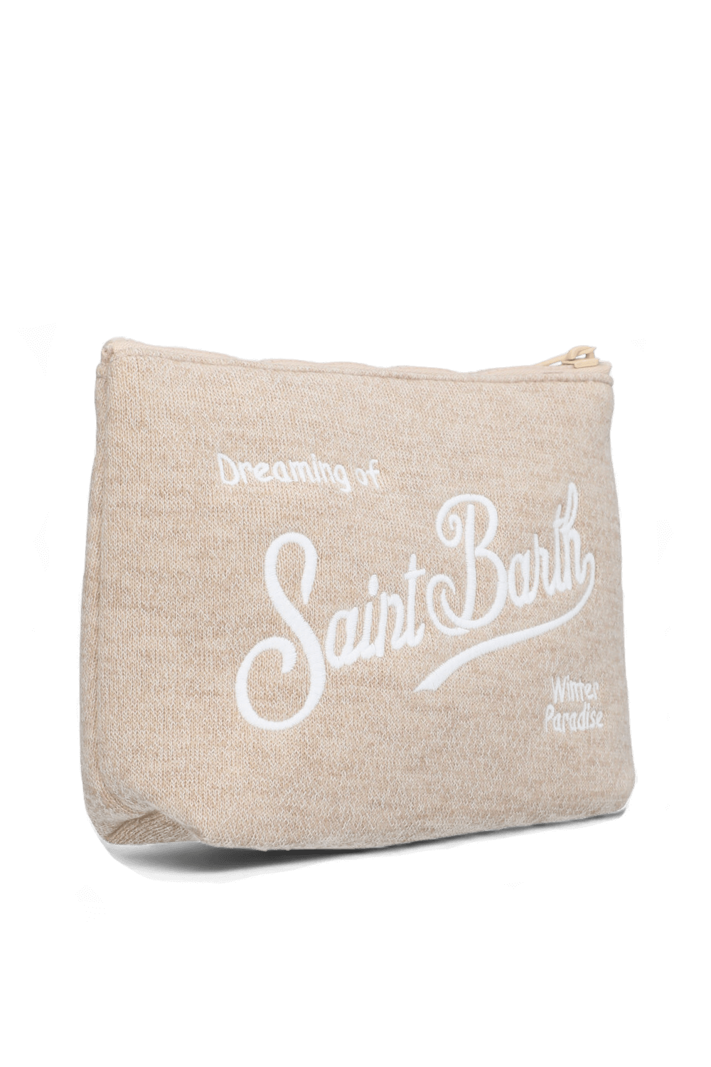 תמונה אחורית של תיק קלאץ' צמר