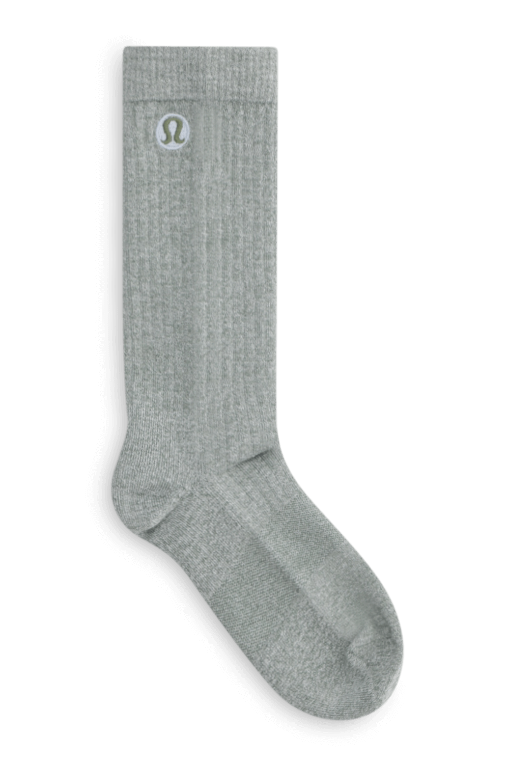 תמונה אחורית של Daily Stride Ribbed Crew Sock