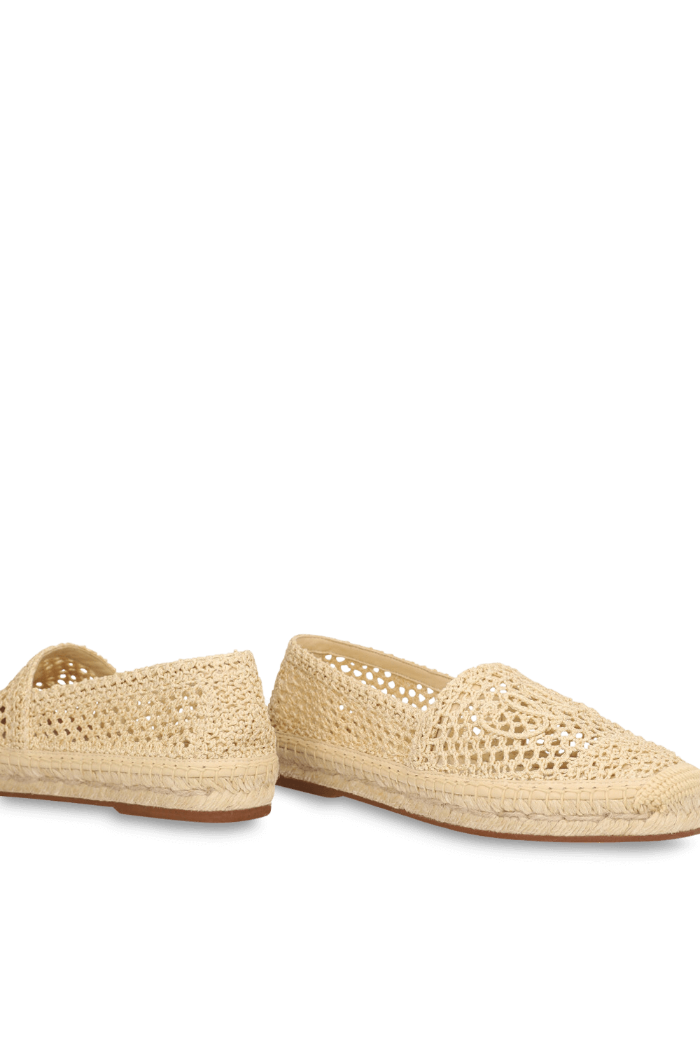 תמונת תקריב של נעלי אספדריל קרושה