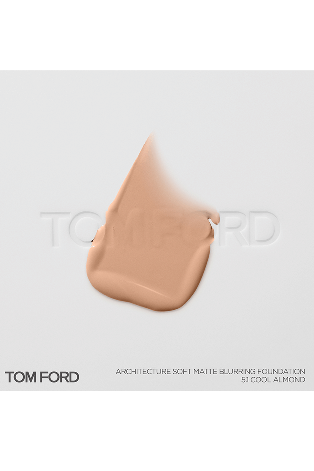 תמונה אחורית של ARCHITECTURE SOFT MATTE BLURRING FOUNDATION 5.1 COOL ALMOND