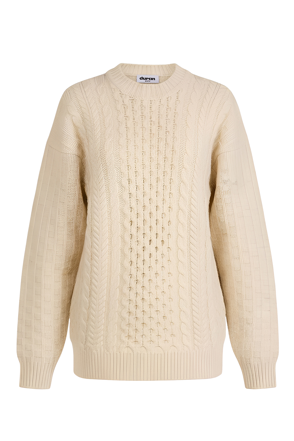 תמונה קידמית של שמלת סריג מיני