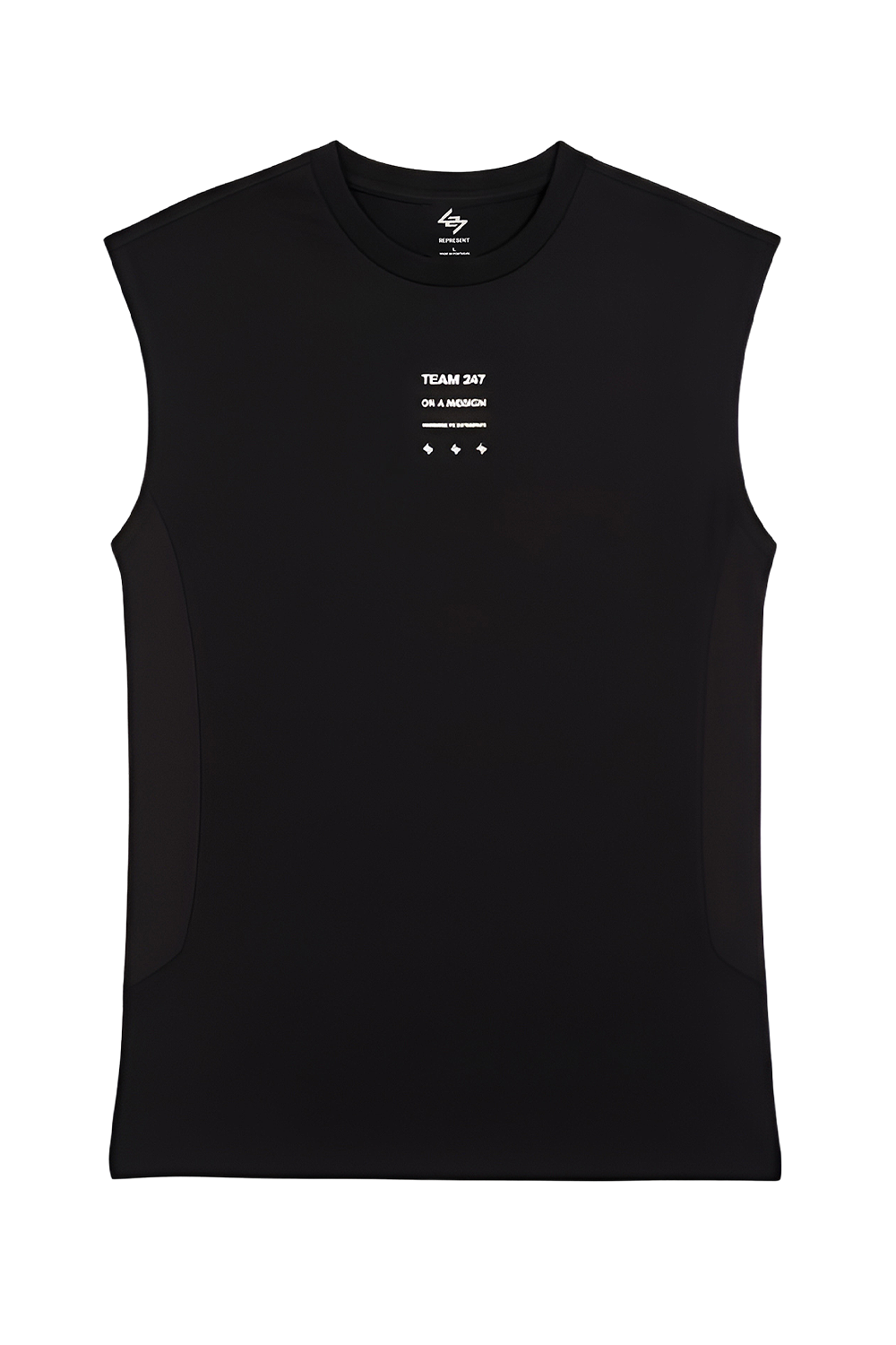 תמונה קידמית של גופיית אוברסייז לאימון 247