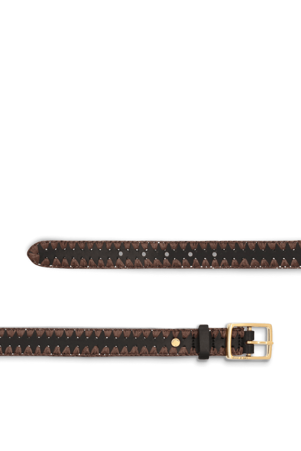 תמונת תקריב של חגורת רפיה