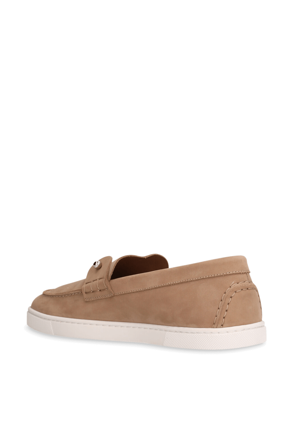 תמונה אחורית של נעלי מוקסינים