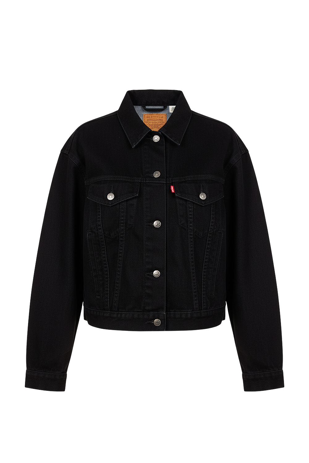 תמונה קידמית של ז'קט ג'ינס טראקר 90