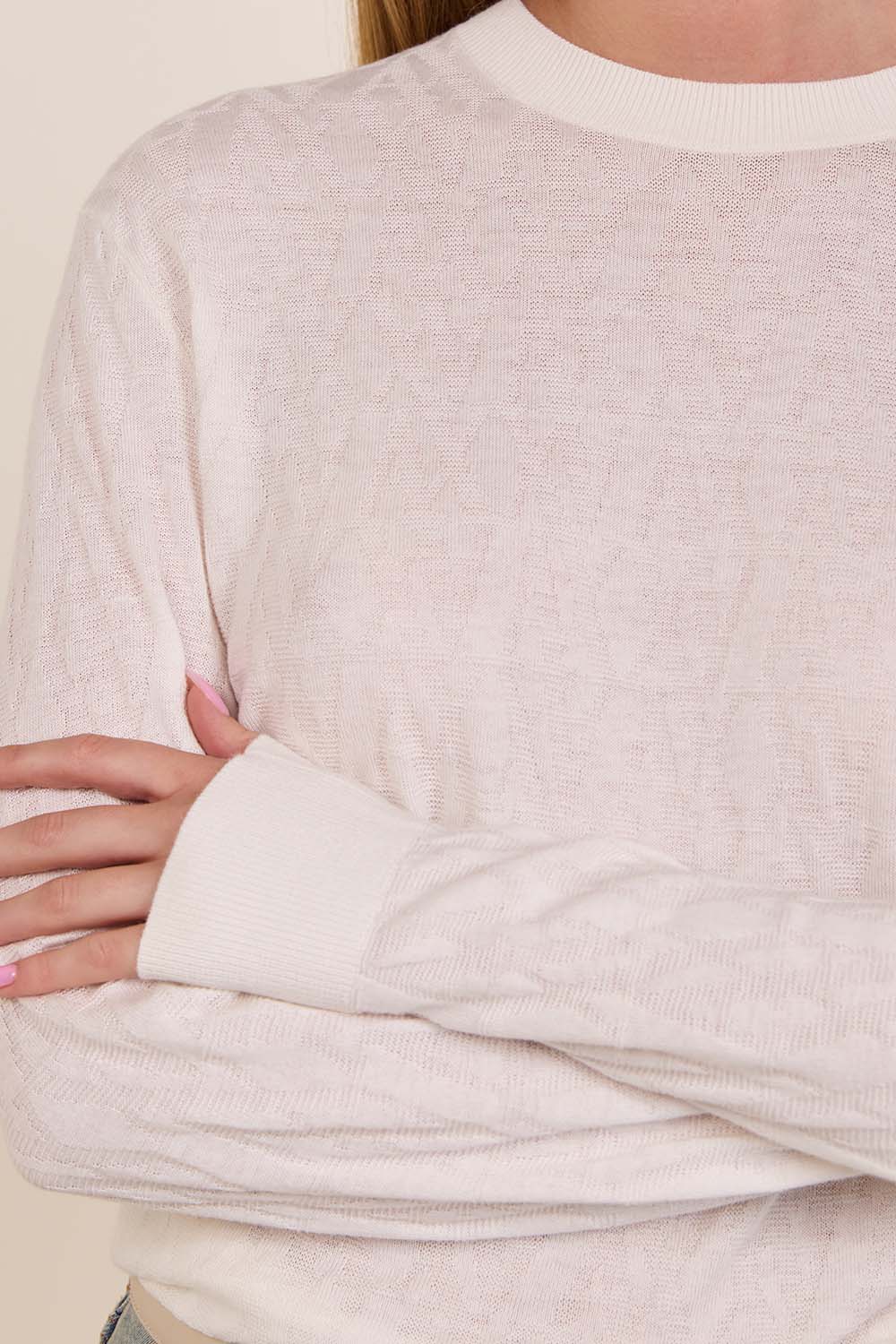 תמונת תקריב דוגמן של סריג ויסקוזה