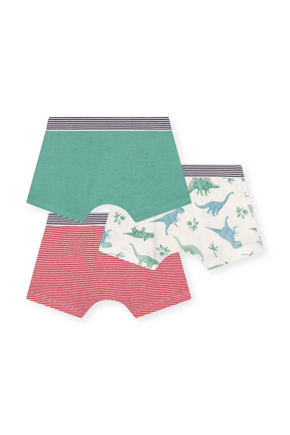 תמונה אחורית של מארז שלושה תחתוני בוקסר - גילאי 3-5 שנים